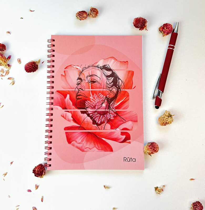 Rūtas pieraksti | spirāles bloks