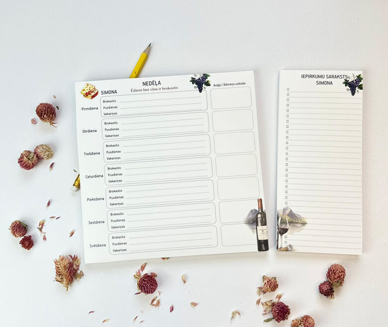 Simona | ēdienreižu plānotājs