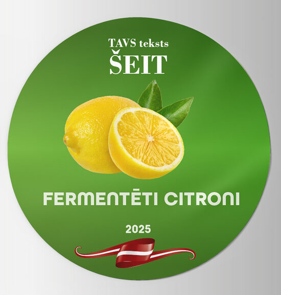 Fermentēti citroni - uzlīme 60 mm 