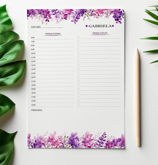 Ceriņi | Dienas plānotājs A5