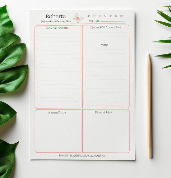 Roberta | Dienas plānotājs A5