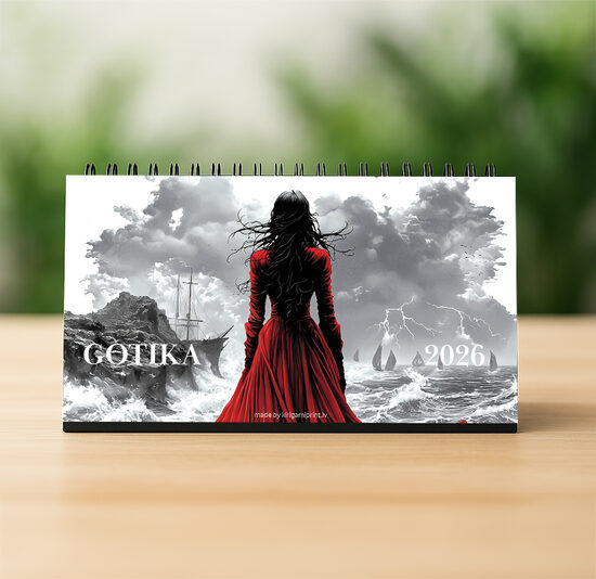 Gotikas galda 2026. gada kalendārs